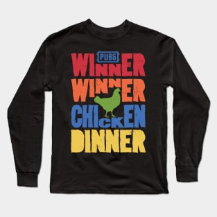 Winner winner Long Sleeve T-Shirt